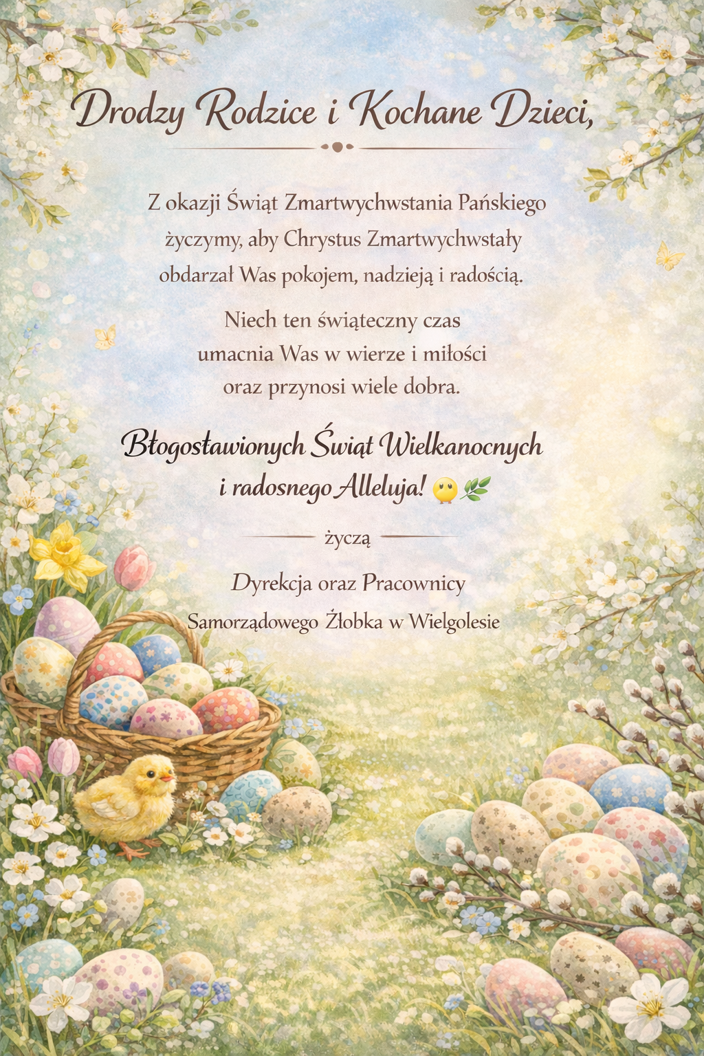 Życzenia Wielkanocne